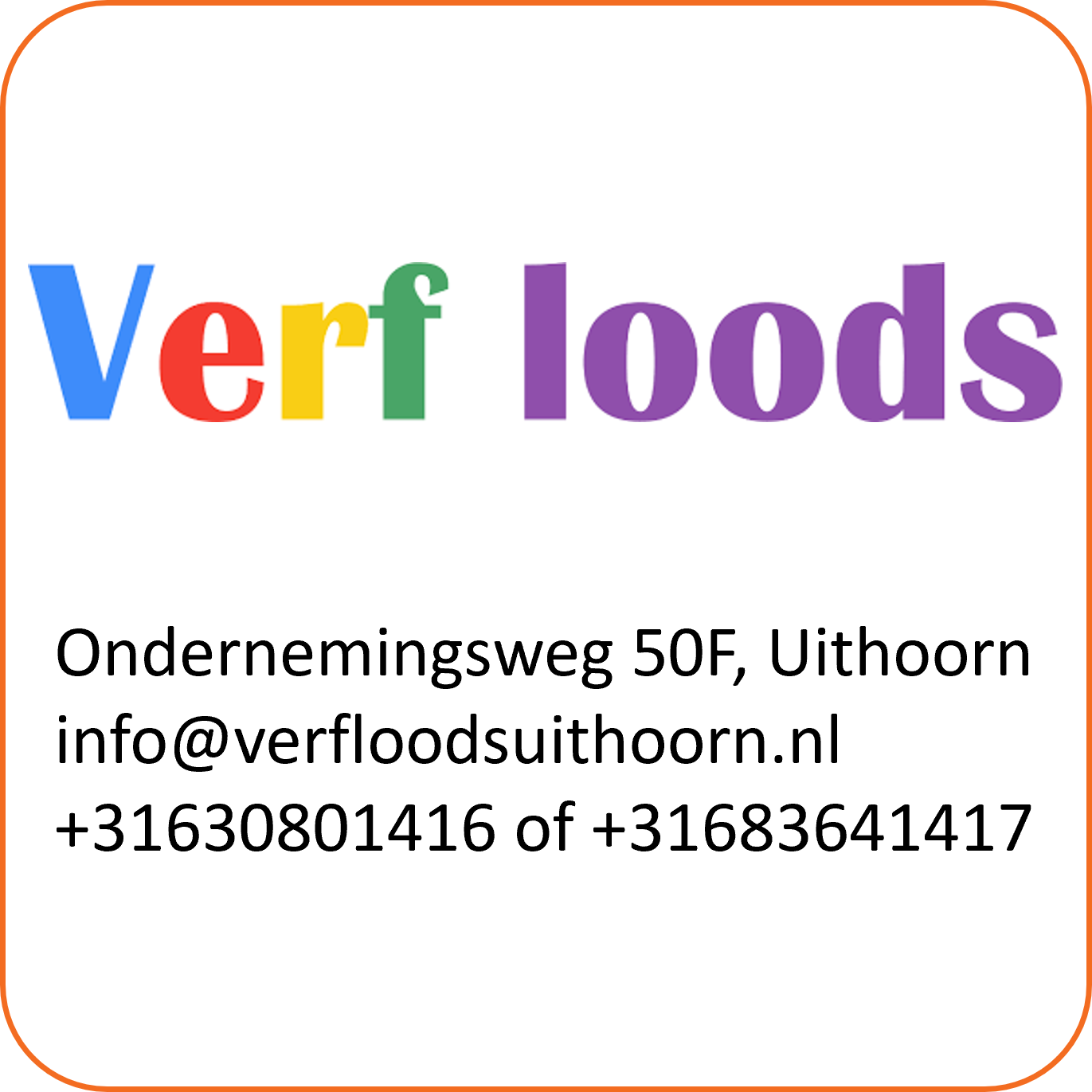 Verfloods